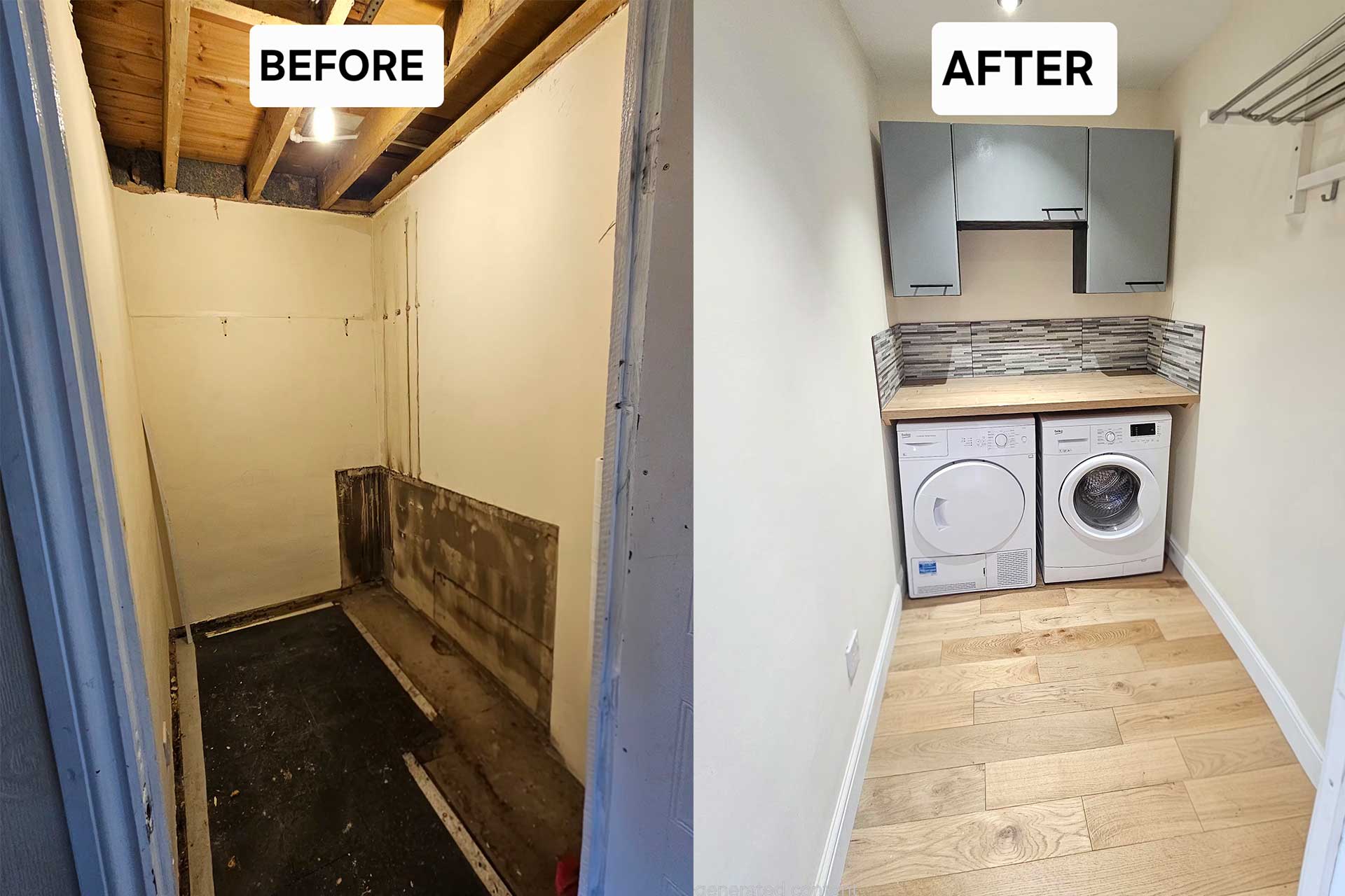 Utility Cupboard Restorted